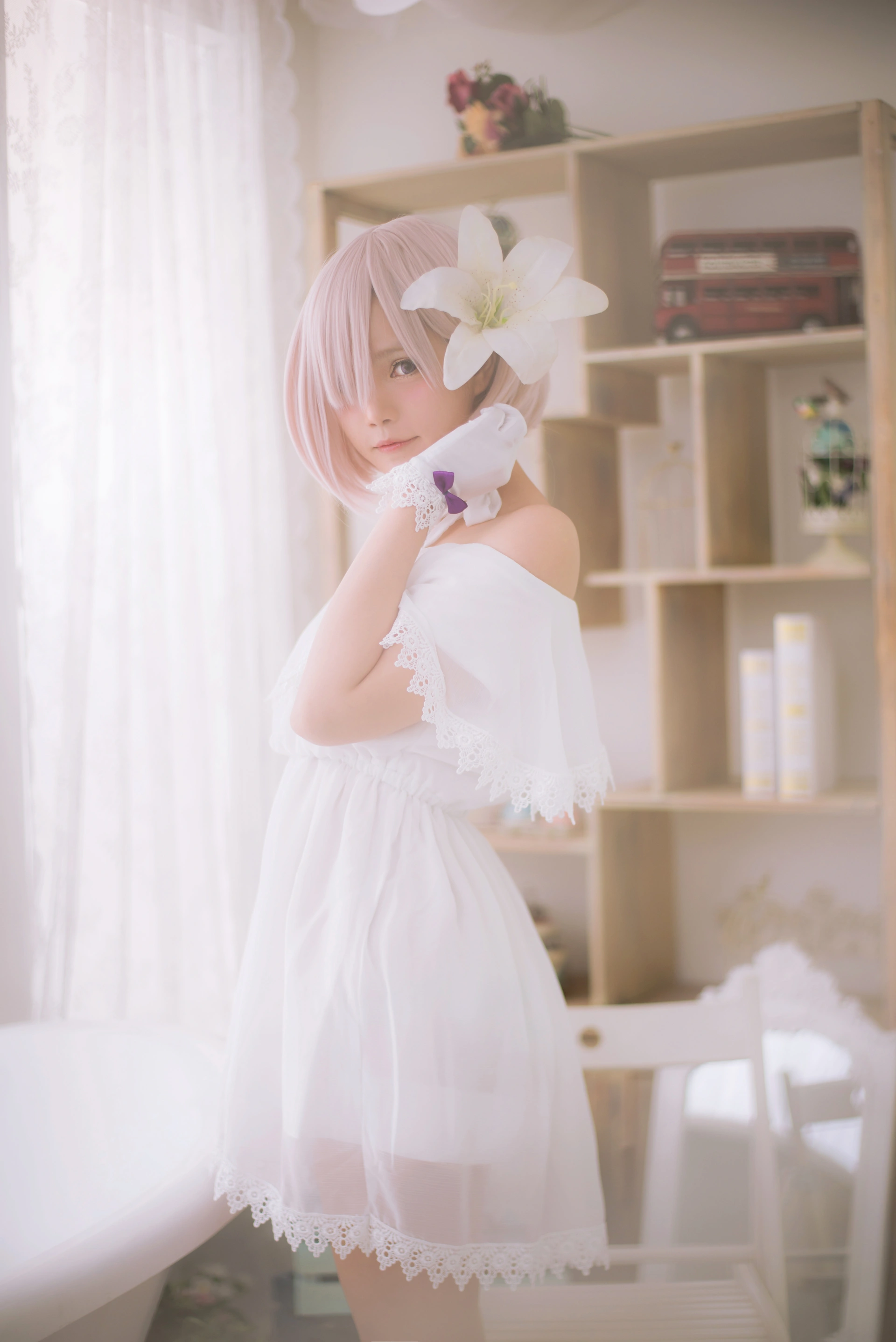 Miu只 - NO.05 Mashu White Dress 1