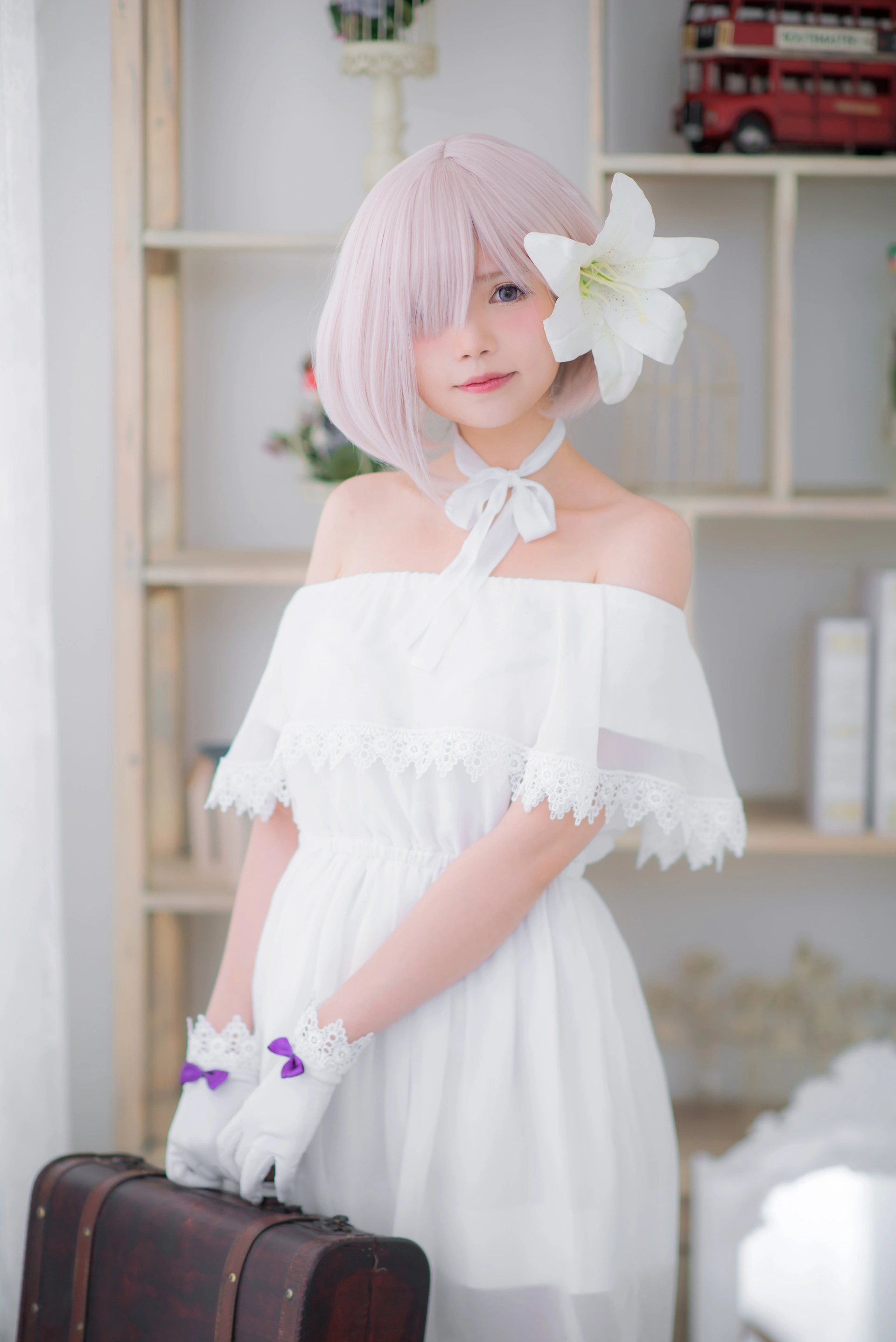 Miu只 - NO.05 Mashu White Dress 3