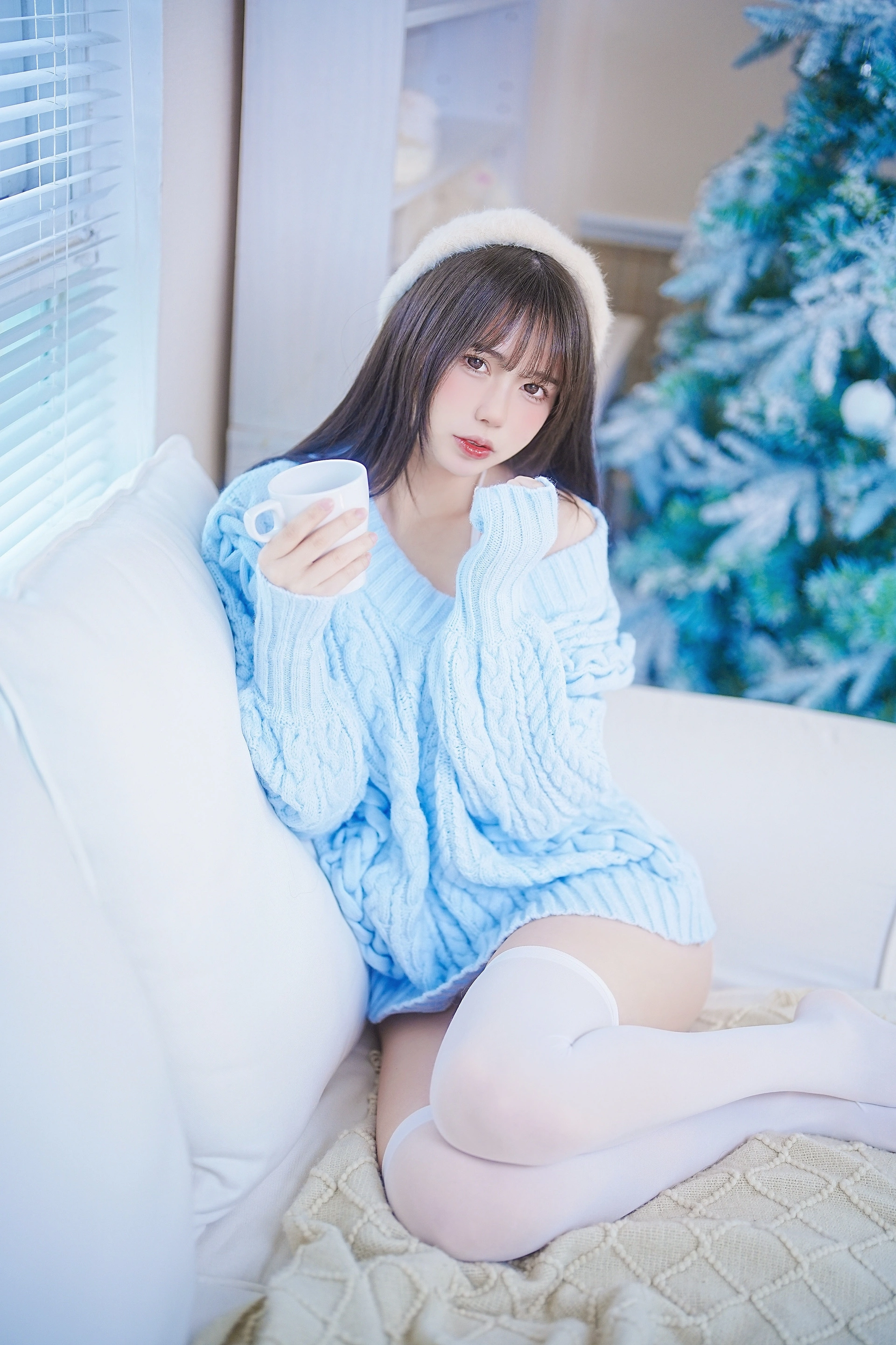 Tina很妖孽呀 - NO.26 蓝色秋冬毛衣 2