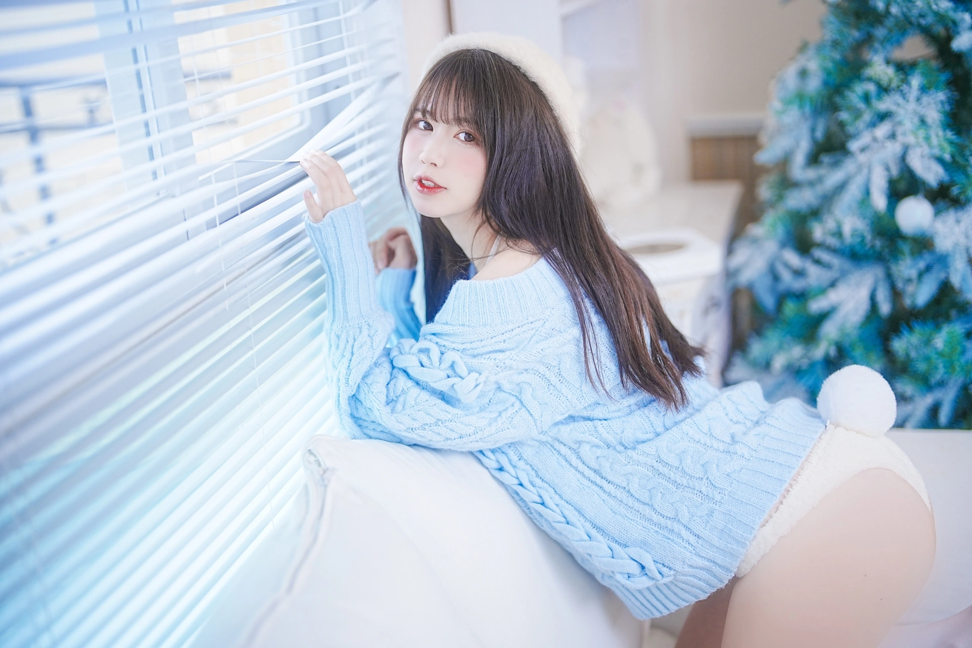 Tina很妖孽呀 - NO.26 蓝色秋冬毛衣 3